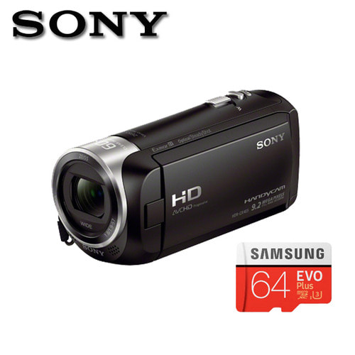 소니정품 HDR-CX405 U3 64G메모리/포켓융증정 캠코더 미니핸디캠
