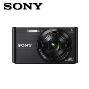 소니정품 DSC-W830 블랙 2010만화소 8배줌 디지털 카메라