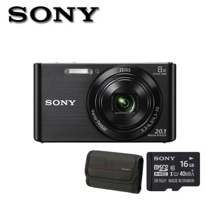 소니정품 DSC-W830 16G/정품케이스 증정 2010만화소 8배줌 카메라